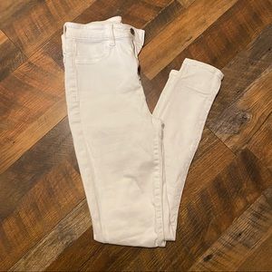American Eagle LONG white jeggings